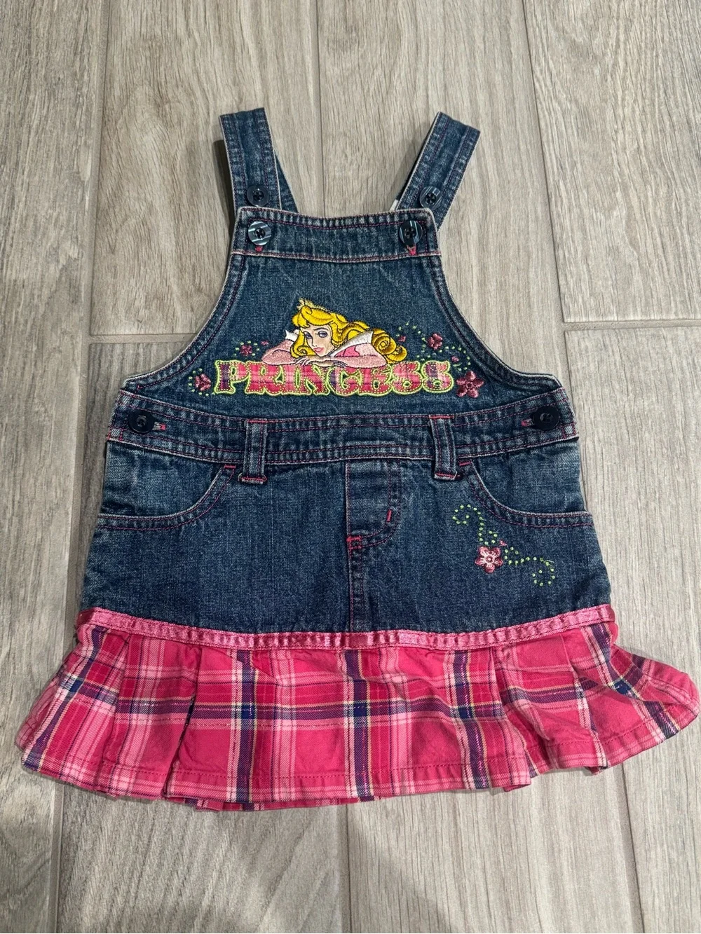 Vintage princess overall dress